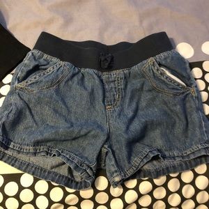 Girls denim shorts